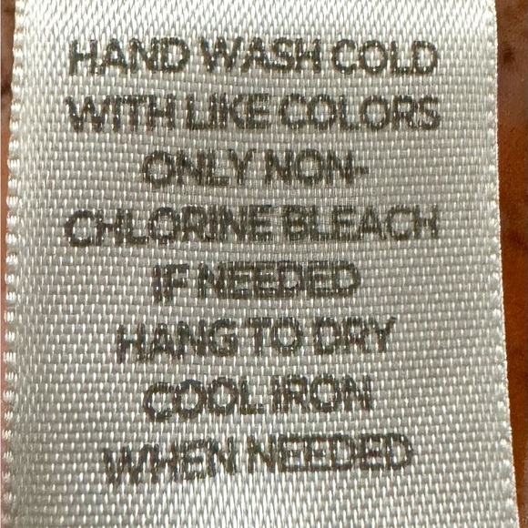 Avenue sheer blouse in peach with Swiss dot pattern, size 26/28 - Picture 8 of 9